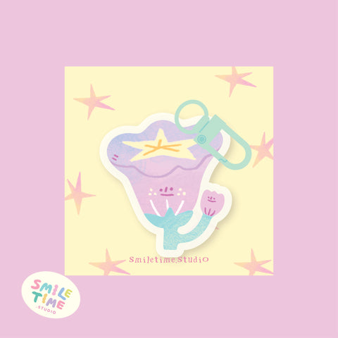 Smiletime/ Keychain Morning Glory