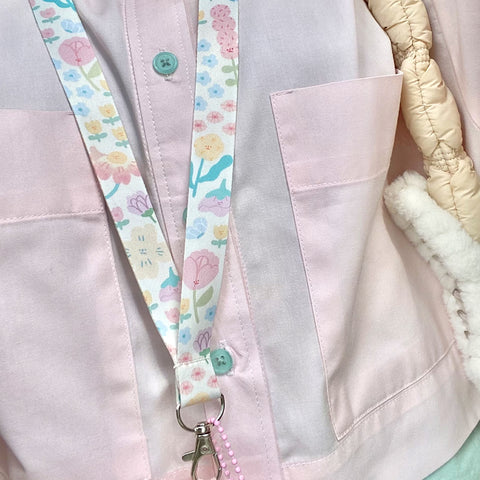 Smiletime/ Lanyard 掛頸繩 Flower Garden