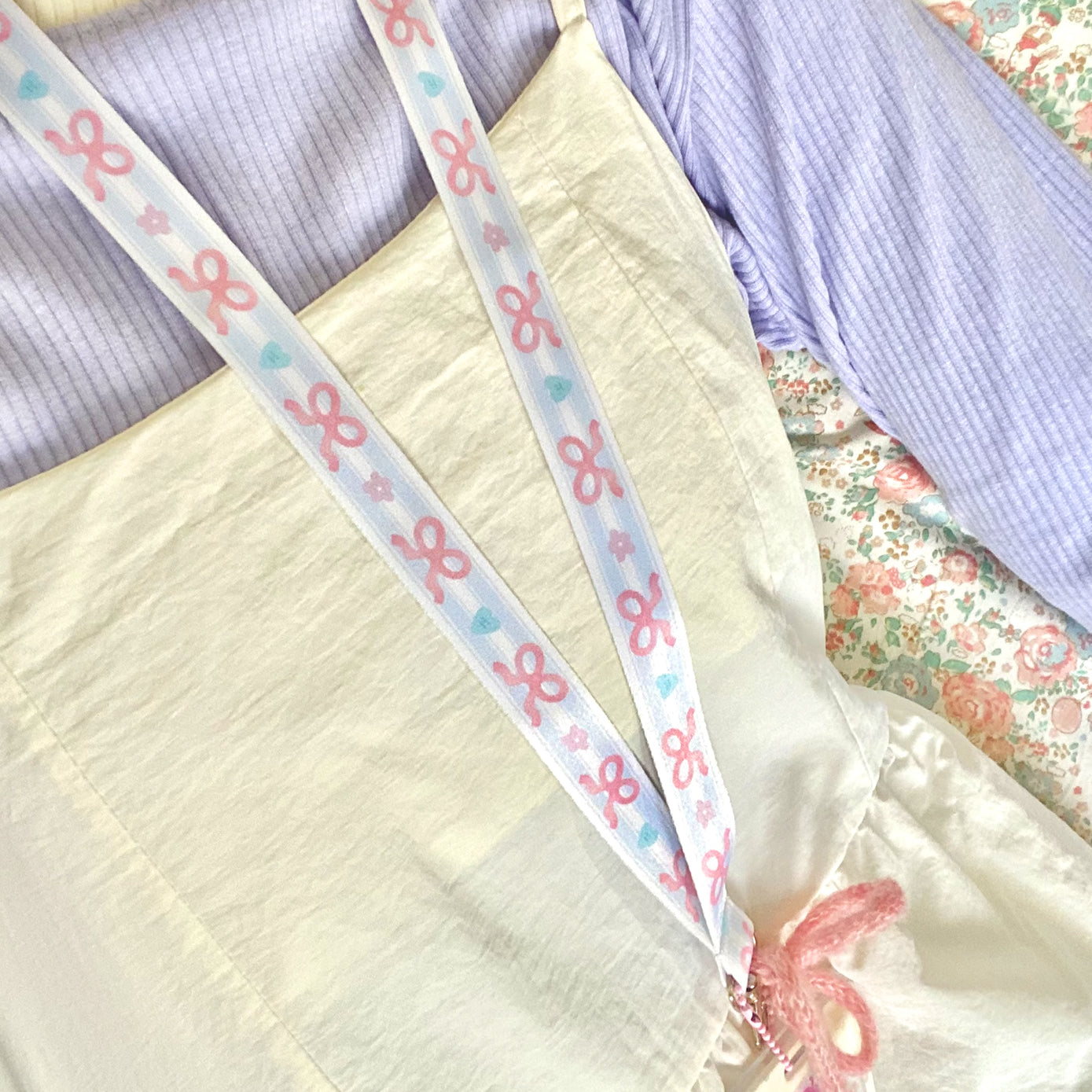 Smiletime/ Lanyard 掛頸繩 Tiny Ribbon
