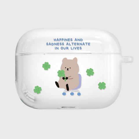 [B Grade] momocase / Lucky Quokka/ Clear Airpods Pro Case