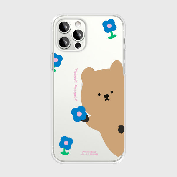 momocase / Blooming Quokka Transparent Case 手機殼 (iPhone 15/ iPhone 15 Pro)