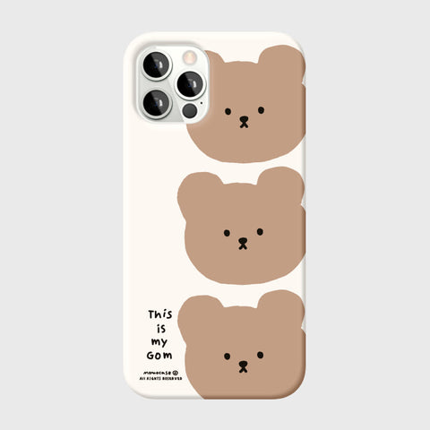 momocase / My Bear Hard Phone Case 手機殼 (iPhone 15/ iPhone 15 Pro)