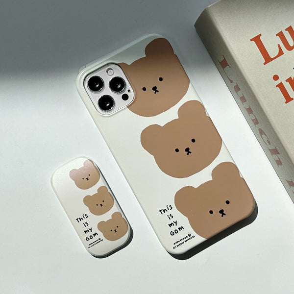 momocase / My Bear Hard Phone Case 手機殼 (iPhone 15/ iPhone 15 Pro)