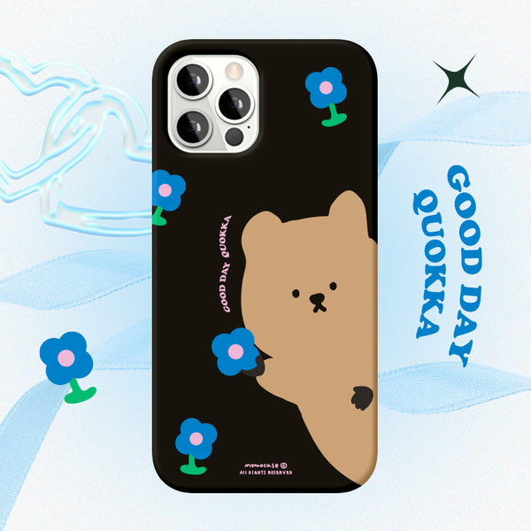 momocase / Blooming Quokka Hard Phone Case (iPhone 15/ iPhone 15 Pro)