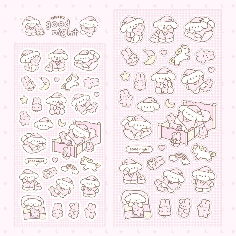 OKIKI / Good night stickers 貼紙