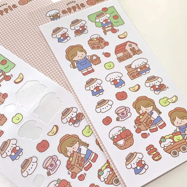 OKIKI / Apple stickers 貼紙