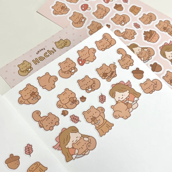 OKIKI / Hachi stickers 貼紙