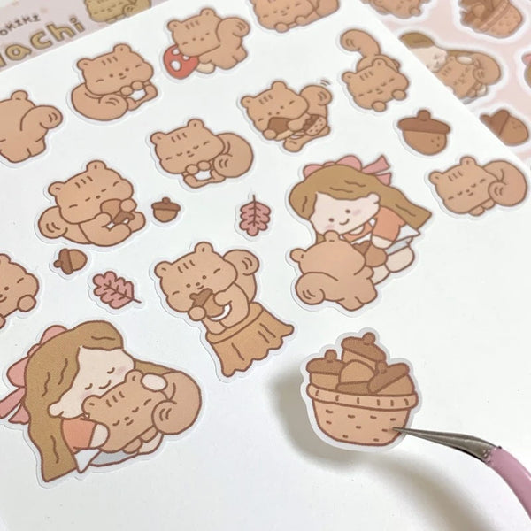 OKIKI / Hachi stickers 貼紙