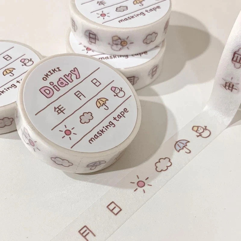 OKIKI / Diary Masking Tape