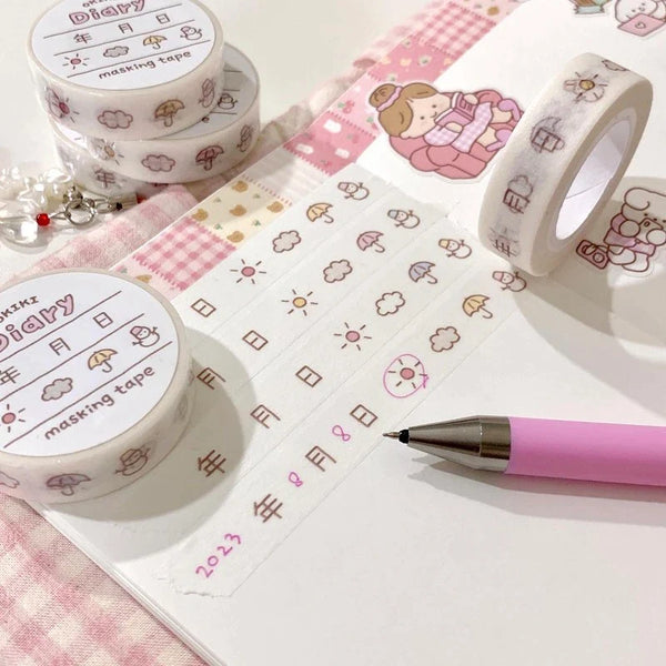 OKIKI / Diary Masking Tape