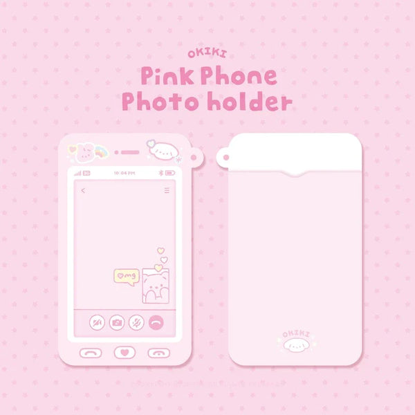 OKIKI / Pink Phone photoholder (new ver.)