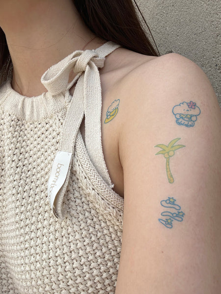 PERMS/ Tattoo sticker 紋身貼紙 / 04 OCEAN