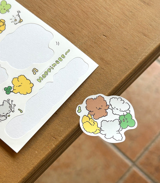 PERMS/ Seal sticker / Find your luck