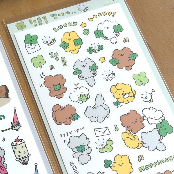 PERMS/ Seal sticker / Find your luck