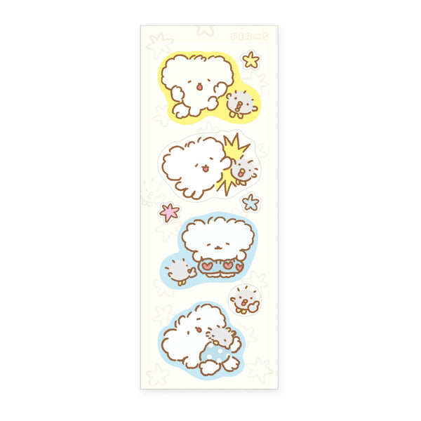 PERMS/ Transparent Sticker / Cheering