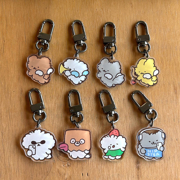 PERMS/ Acrylic Keyring 8款