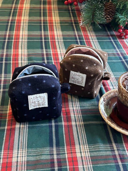 [預購] PERMS / Dot Cube pouch（兩色）