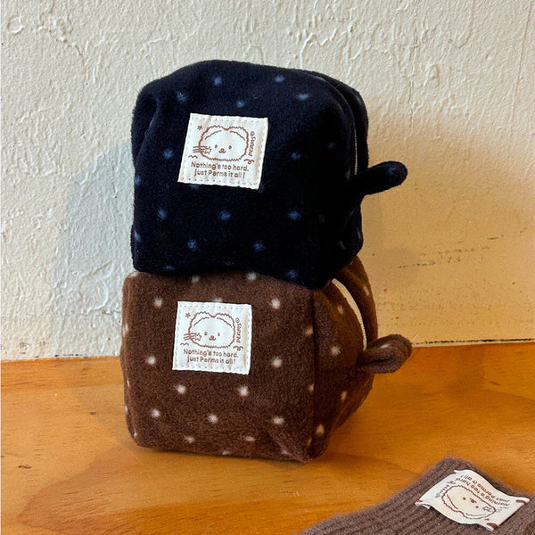[預購] PERMS / Dot Cube pouch（兩色）