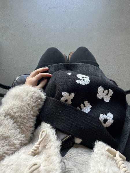 [預購] PERMS / Knit Logo Bag
