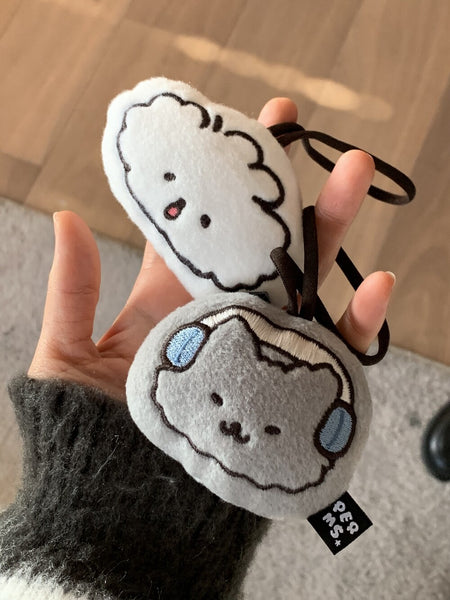 [預購] PERMS /  embroidered cushion keyring （5款）