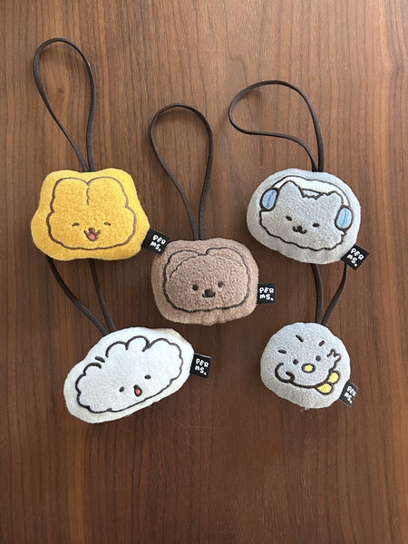 [預購] PERMS /  embroidered cushion keyring （5款）