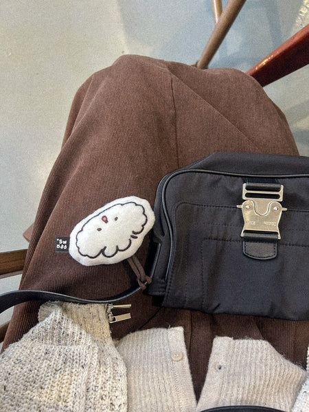 [預購] PERMS /  embroidered cushion keyring （5款）