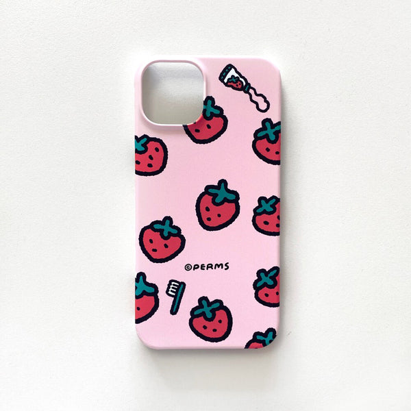 [預購] PERMS / Phone Case / Strawberry [可選MagSafe].