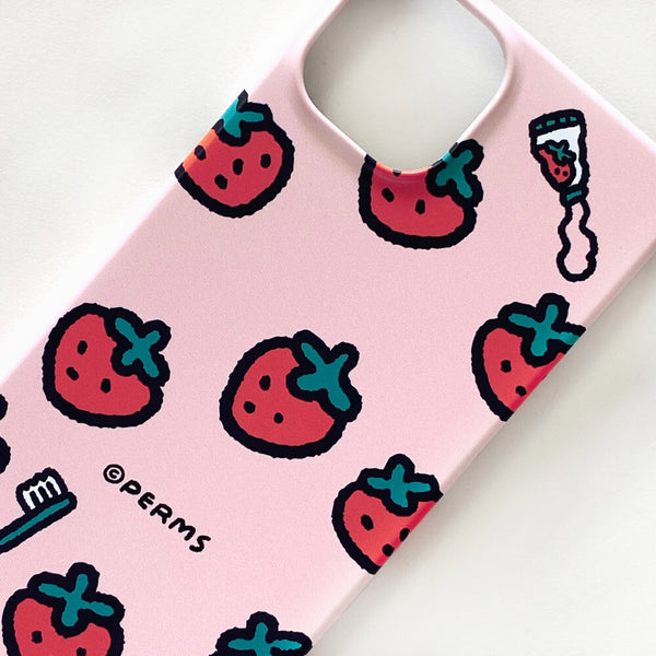 [預購] PERMS / Phone Case / Strawberry [可選MagSafe].
