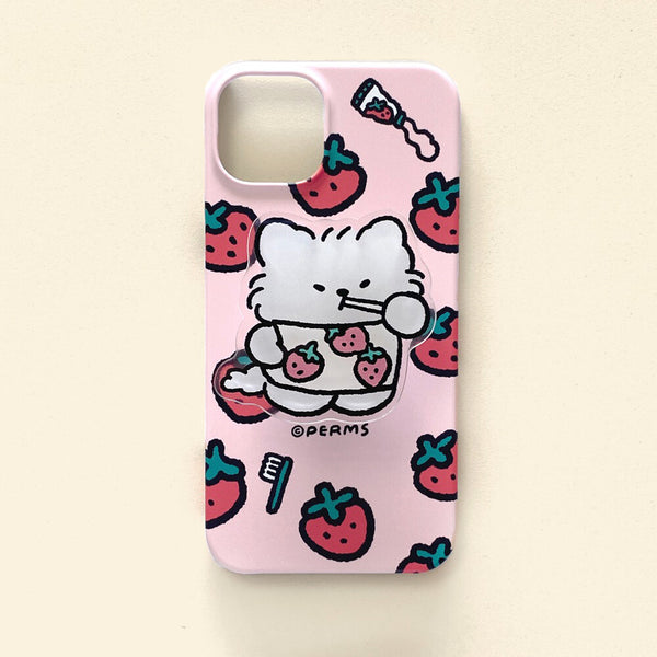 [預購] PERMS / Phone Case / Strawberry [可選MagSafe].