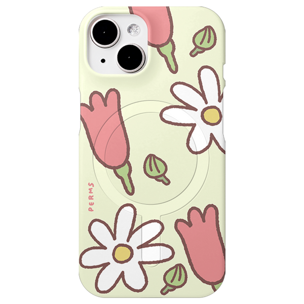 [預購] PERMS / Phone Case / Flower Case [可選MagSafe].