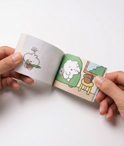 [預購] PERMS / Flip book 翻頁書 / Wake up~