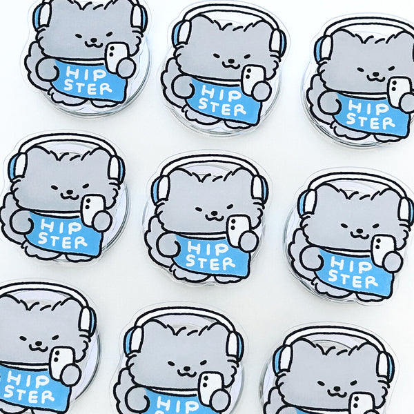 [預購] PERMS / [MagSafe]CLEAR TOKS 手機支架 / Hipster