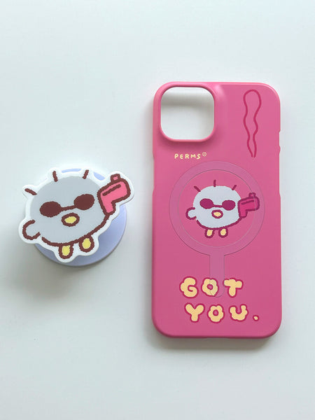 [預購] PERMS / [MagSafe] MILK TOKS 手機支架 / Glasses Permduck