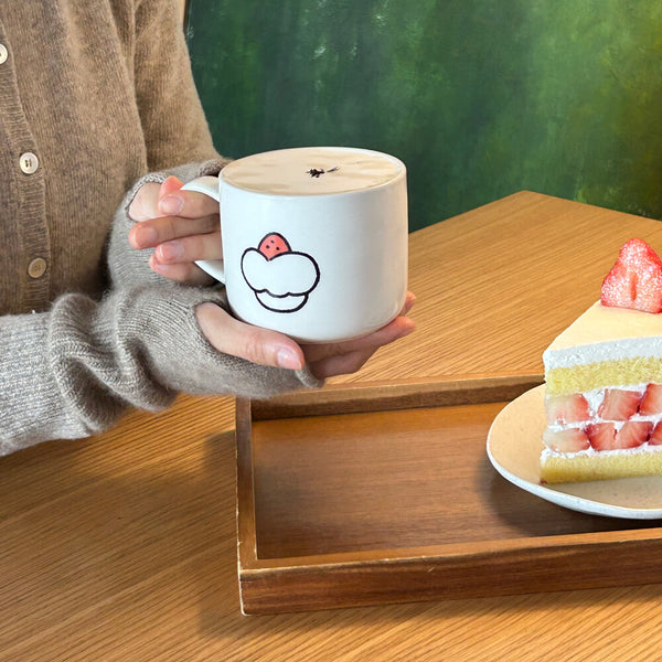 [預購] PERMS / Double sided Mug / Strawberry Cream