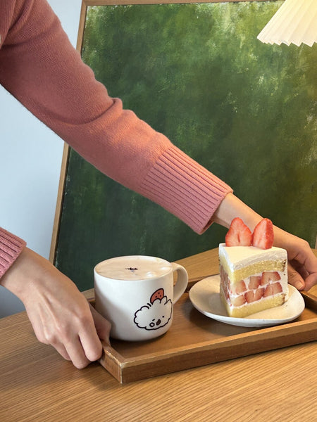 [預購] PERMS / Double sided Mug / Strawberry Cream