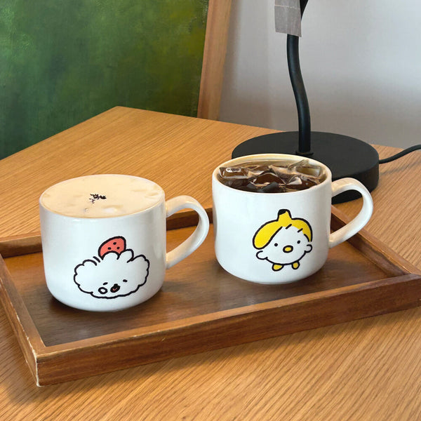 [預購] PERMS / Double sided Mug / Strawberry Cream