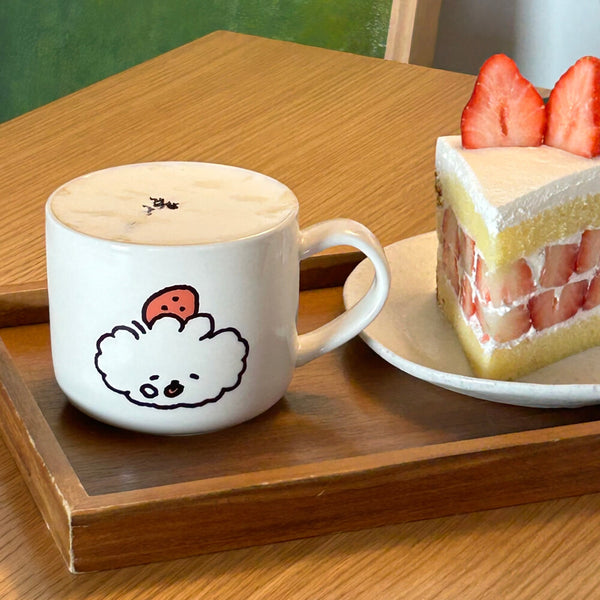 [預購] PERMS / Double sided Mug / Strawberry Cream