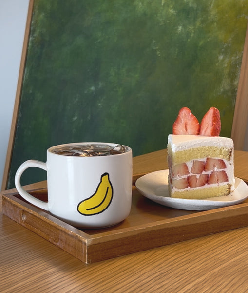 [預購] PERMS / Double sided Mug / Banana