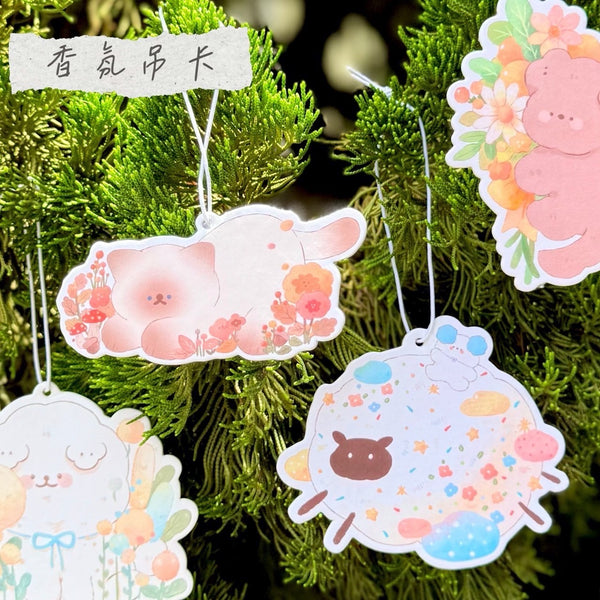 raini  瀨泥 / 香氛吊卡 - 木質