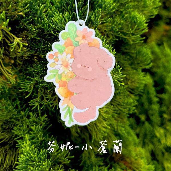 raini  瀨泥 / 香氛吊卡 - 小蒼蘭