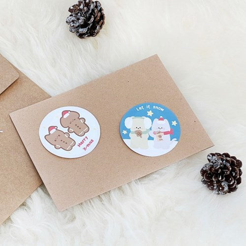 DONNANDECO/ Christmas Gift stickers