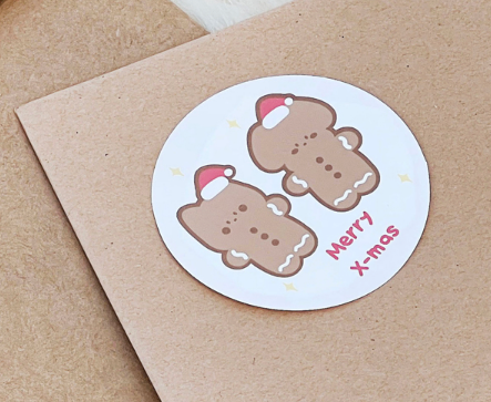 DONNANDECO/ Christmas Gift stickers