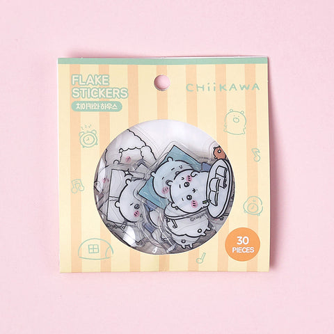 chiikawa/ Flake Sticker 貼紙包 / chiikawa house