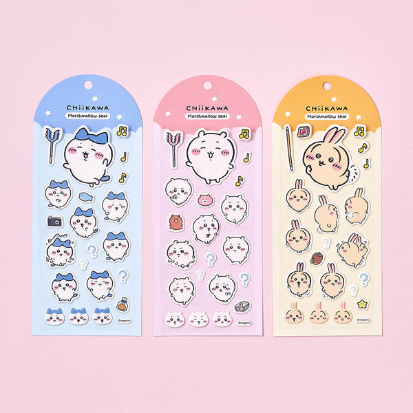 chiikawa/ Marshmellow sticker 棉花糖 貼紙 / 兔兔