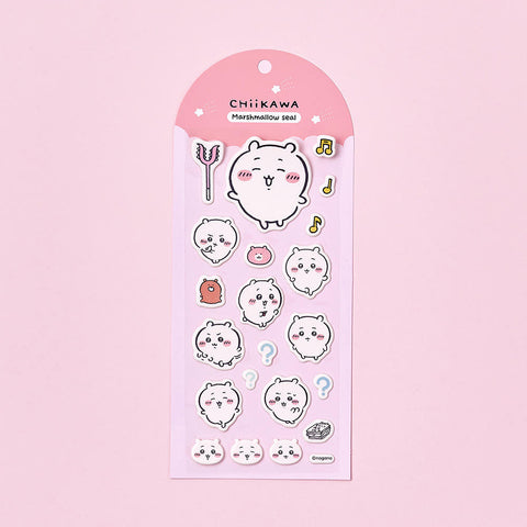 chiikawa/ Marshmellow sticker 棉花糖 貼紙 / chiikawa