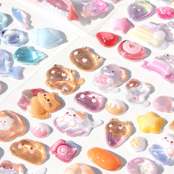 PINKFOOT/ Water Drop Stickers (4款)