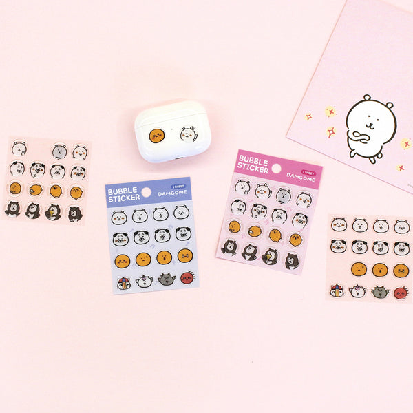 Damgome 白熊 / Bubble Sticker （2款）.