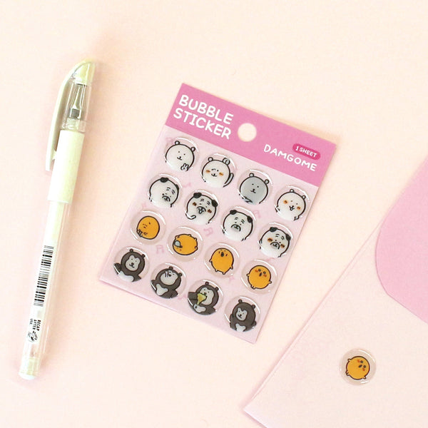 Damgome 白熊 / Bubble Sticker （2款）.