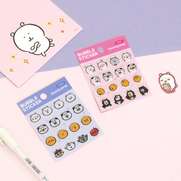Damgome 白熊 / Bubble Sticker （2款）.