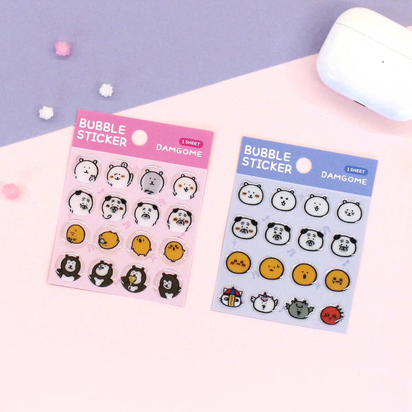 Damgome 白熊 / Bubble Sticker （2款）.